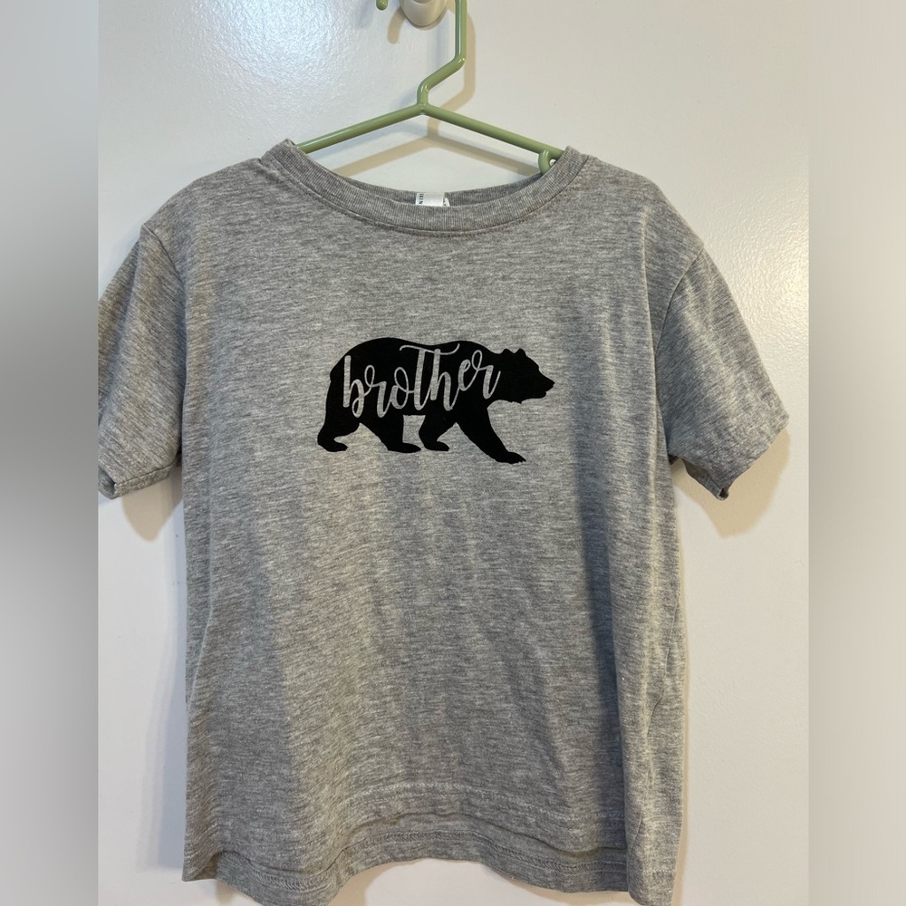 New Brother Bear Grey Size 4 T-shirt